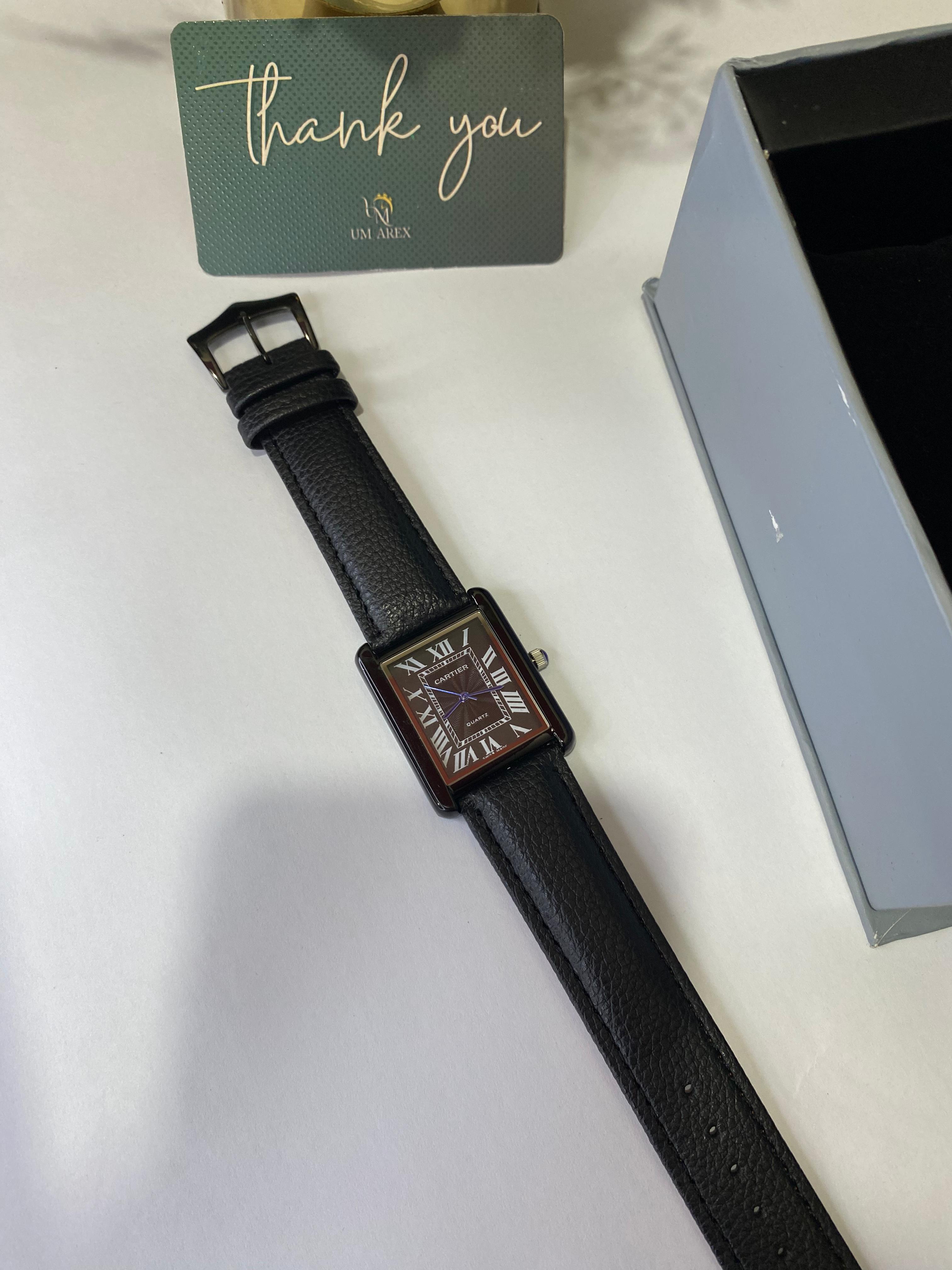 Cartier Tank Old Money Black
